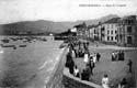 PASEO BUTRÓN. VILLAS. GENTE PASEANDO. VESTIDOS. BIDASOA: BARCAS. PUERTO. IGLESIA (1909)