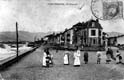 PASEO BUTRÓN Y CALLE ITSASARGI, ANTES PASEO DEL FARO. ESQUINA. NIÑOS Y NIÑERAS: COCHE DE NIÑOS. NIÑO. VILLAS. (22/06/1994)