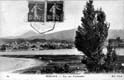 HENDAIA VISTA DESDE HONDARRIBIA. EL PUNTAL. RÍO BIDASOA (1917)
