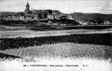 VISTA GENERAL CASCO. IGLESIA. TOMA DESDE CAMPOS DE LA LONJA O PUNTAL. EDIFICIO MIRAMAR
 (1921)