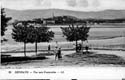 VISTA GENERAL HONDARRIBIA DESDE HENDAIA: RÍO BIDASOA. COLEGIO HIJAS DE LA CRUZ. 