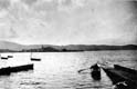 BARCAS. TOMA DESDE EL BIDASOA DE LA PARTE DE HENDAIA