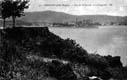 VISTA DE HONDARRIBIA DESDE EL MURO DE HENDAIA: BIDASOA. PUNTAL. COLEGIO HIJAS DE LA CRUZ