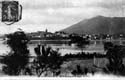 VISTA DESDE HENDAIA. MIRAMAR. CASTILLO. IGLESIA (1914)