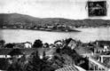 VISTA GENERAL: HENDAIA Y HONDARRIBIA COLEGIO HIJAS DE LA CRUZ. TOMA DESDE HENDAIA (1930 ?)