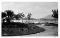 VISTA HONDARRIBIA DESDE JARDINES DE HENDAIA: BIDASOA. COLEGIO HIJAS DE LA CRUZ. HOTEL CARLOS V. MIRENTXU. MIRAMAR. IGLESIA