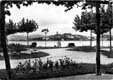 VISTA DESDE JARDINES DE HENDAIA: CASCO VIEJO. COLEGIO HIJAS DE LA CRUZ. PUNTAL. HOTEL CARLOS V. MIRENTXU. MIRAMAR: