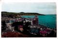 VISTA DESDE EL CASTILLO DE CARLOS V. LA MARINA. CABO HIGER. BAHíA TXINGUDI. EDIFCIO MIRAMAR EN CONSTRUCCIÓN