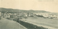 VISTA SUBIDA A CASTILLO: DESDE LA BRECHA: BIDASOA. PLAYA. BARCAS. MIRAMAR. HOTEL PEÑÓN. HIGUER: (DOBLE)