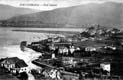VISTA DESDE ARRIBA DE GOIZUT. LORAITZ. PASEO PLAYA. Pº FARO. HOTEL PEÑÓN. MARINA (1922)