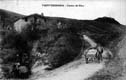 CAMINO DEL FARO. CASERÍO ESTEBENEA
A SU DERECHA SE PUEDE ADIVINAR OTXOTENEA EN RUINAS (22/06/1994)