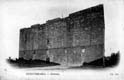 CASTILLO CARLOS V.FACHADA PRINCIPAL. CARRO