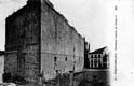 CASTILLO CARLOS V. PLAZA DE ARMAS Y CASA Nº2 DE LA CALLE MAYOR. CIERRE DE LA FINCA DE JAVIER UGARTE (1921)