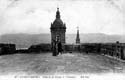 TERRAZA DE CASTILLO CARLOS V. TORRE IGLESIA. GENTE