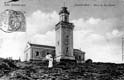 FARO DEL CABO HIGUER. MUJER CON SOMBRILLA. GENTE (1907)