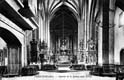 INTERIOR IGLESIA PARROQUIAL. ALTAR MAYOR. (1908)