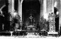 INTERIOR IGLESIA PARROQUIAL. ALTAR