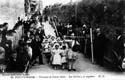 PROCESIÓN DE SEMANA SANTA. PASEO MURALLA. SAN GABRIEL Y LOS ANGELITOS. (DESPUES DE 1914)